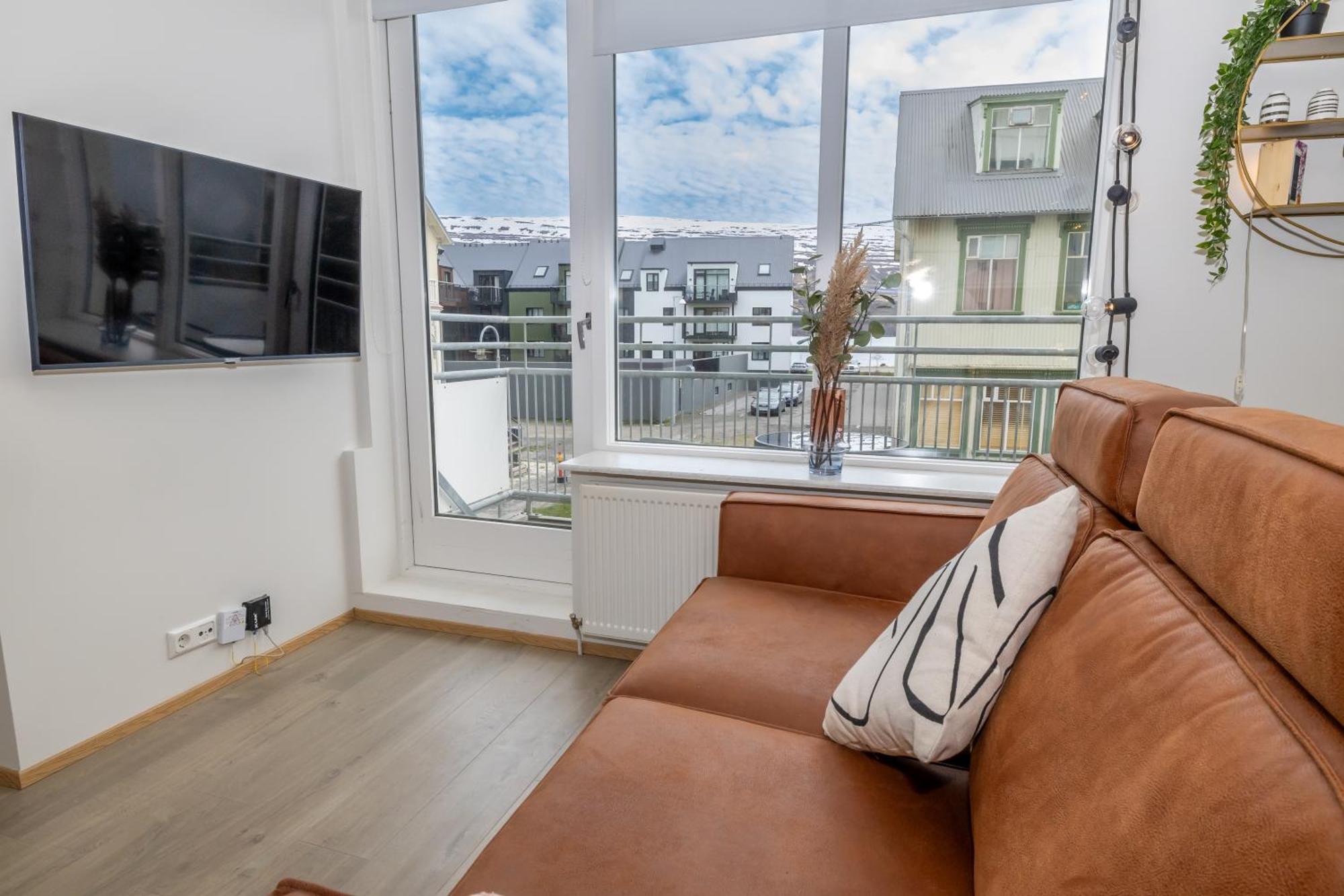 Charming Deluxe Apartment Akureyri Ruang foto